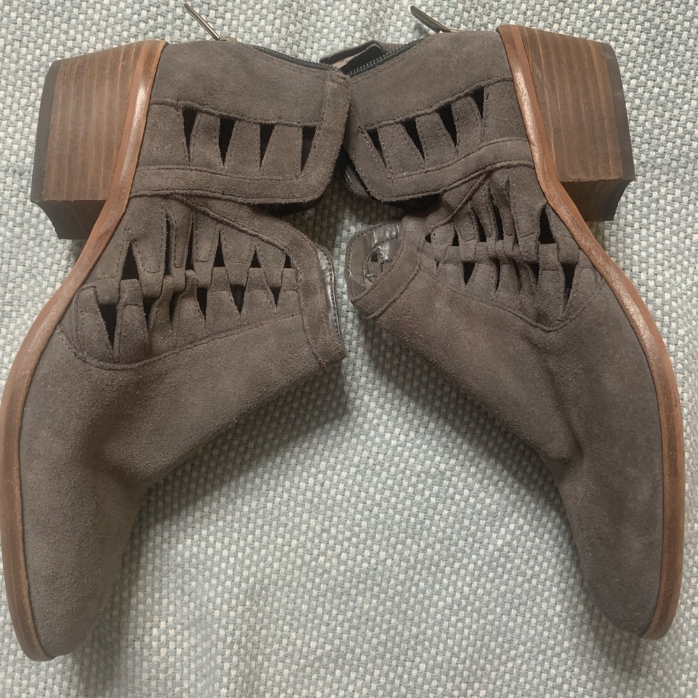 Vince Camuto leather booties